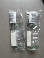 2x Weisse Türgriffe aus Alu (neu)