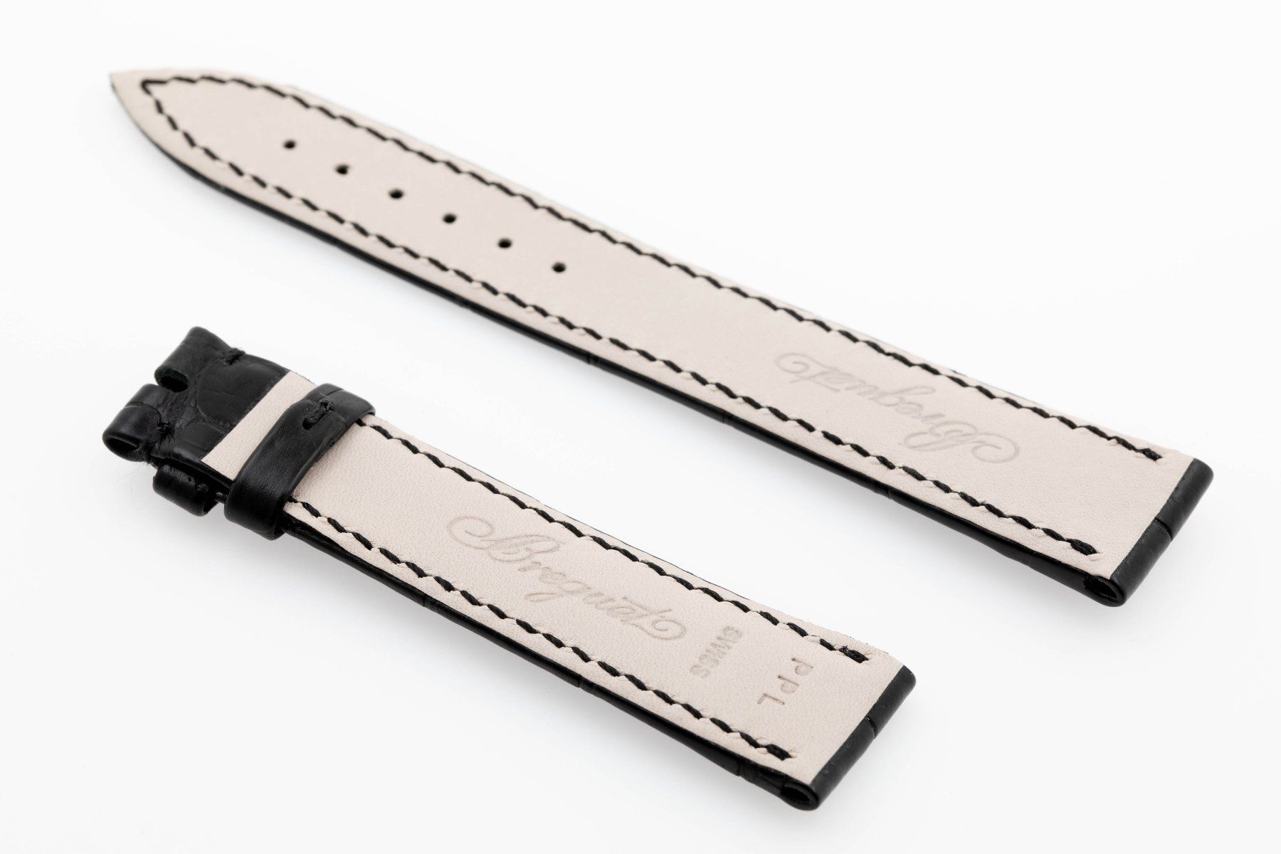 Bracciali & Braccialetti: Breguet black alligator strap 18mm NEW – Nuovo (secondo la descrizione) da Epalinges venduto da bracelet123 1