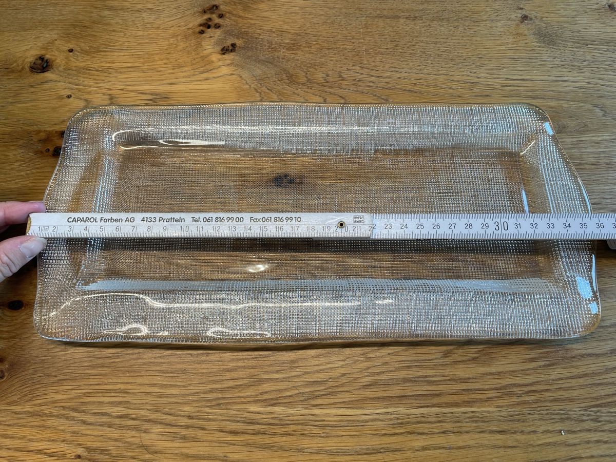 Piatti di portata: Cakeplatte neuwertig Glas – Usato da Niederbüren venduto da poschti 3