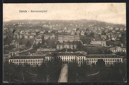 AK Zürich, Kantonsspital, 1916