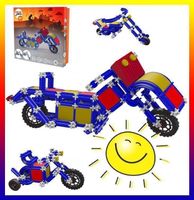 MOTO Baukasten (423 Teile) Konstruktionsspielzeug ab 4 J.