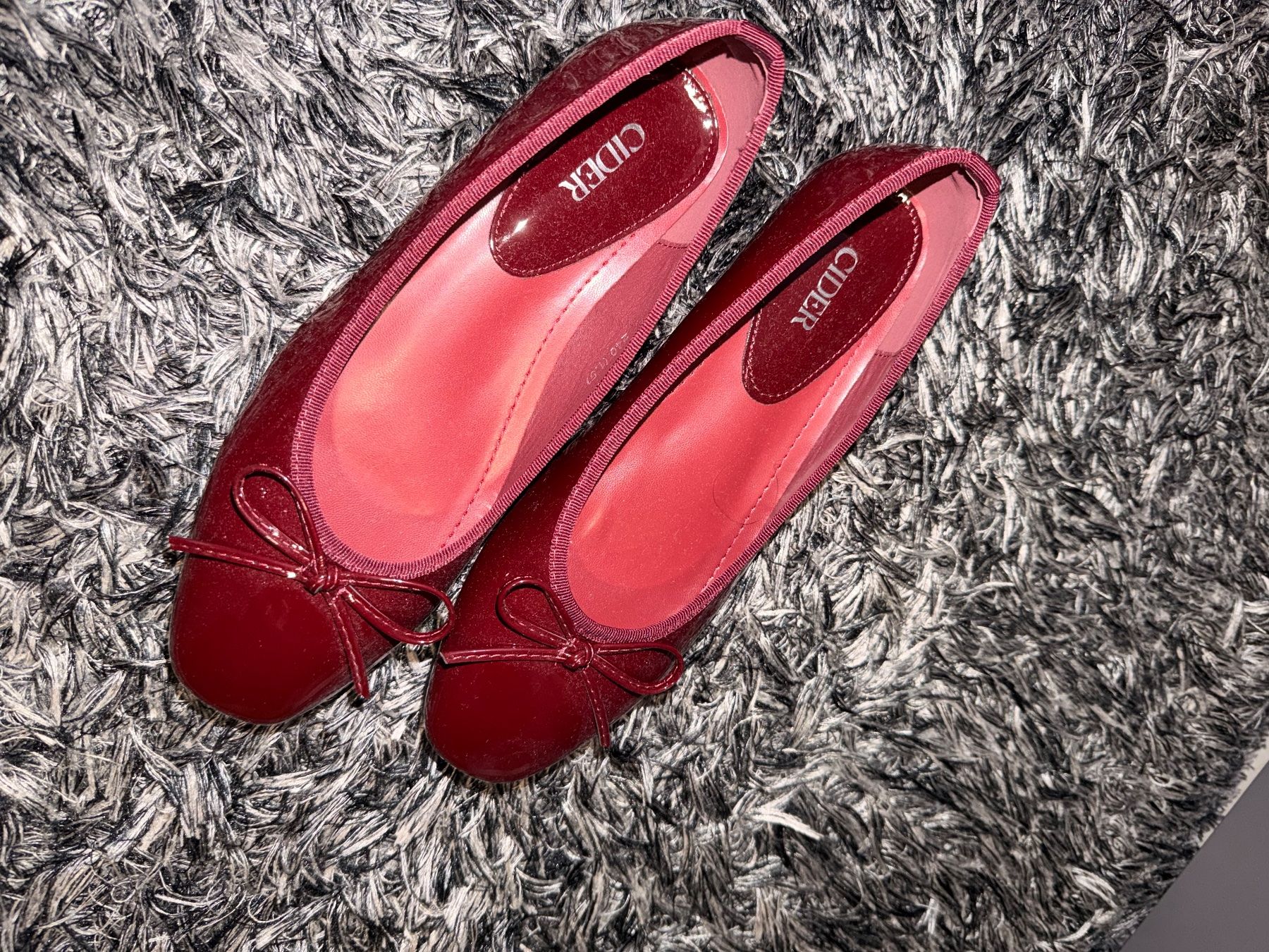 Scarpe da donna: Damen Ballerinas Cider rot – Usato da Niederlenz venduto da fiz_87fv