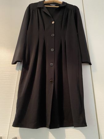 Zara Kleid Schwarz Grösse S elegantes Übergangsstück