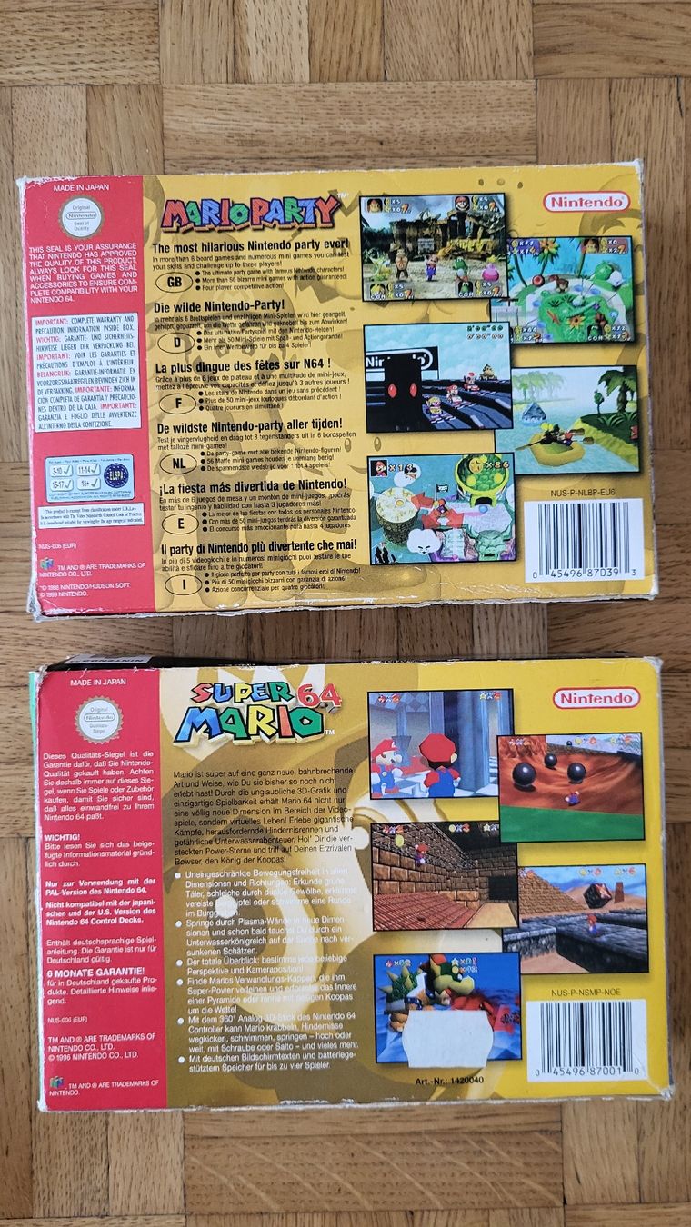 Nintendo Console: Nintendo N64 Konsole, 3x Controller, 4x Spiele – Nuovo (secondo la descrizione) da Biel/Bienne venduto da Retrohr 6