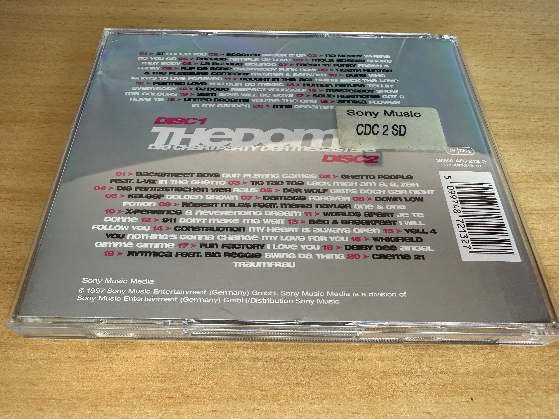 CD: Various – The Dome Vol. 1 - 2 CD – Usato da Rikon im Tösstal venduto da Alpenmutz 1