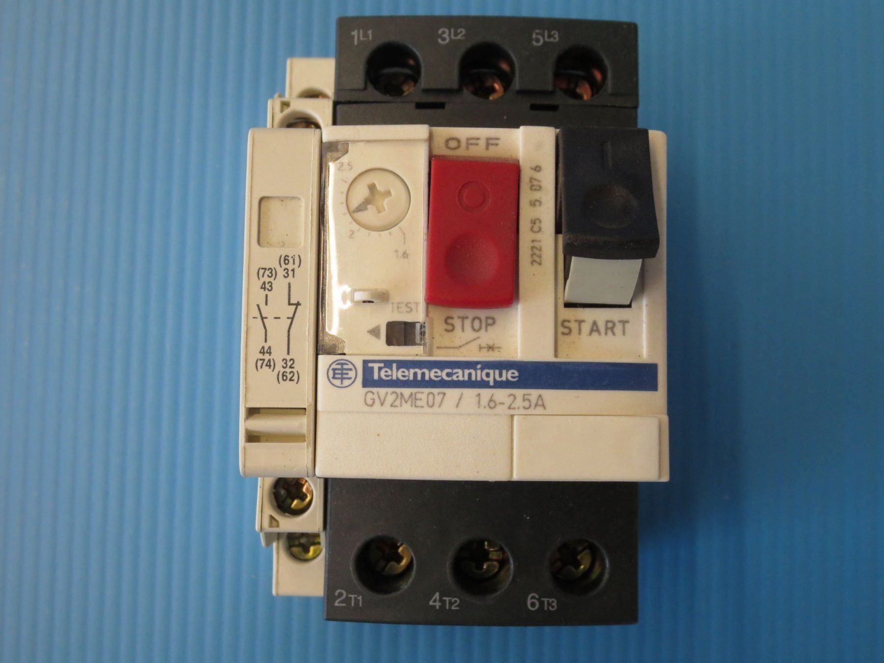 Schalter: Telemecanique Motorschutzschalter -2.5A – Neu (gemäss Beschreibung) aus Sulz LU von Elektrofachverkauf 1