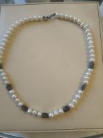bijoux magnifique collier perles en argent