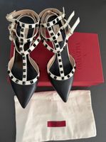 VALENTINO GARAVANI rockstud kitten heel pumps