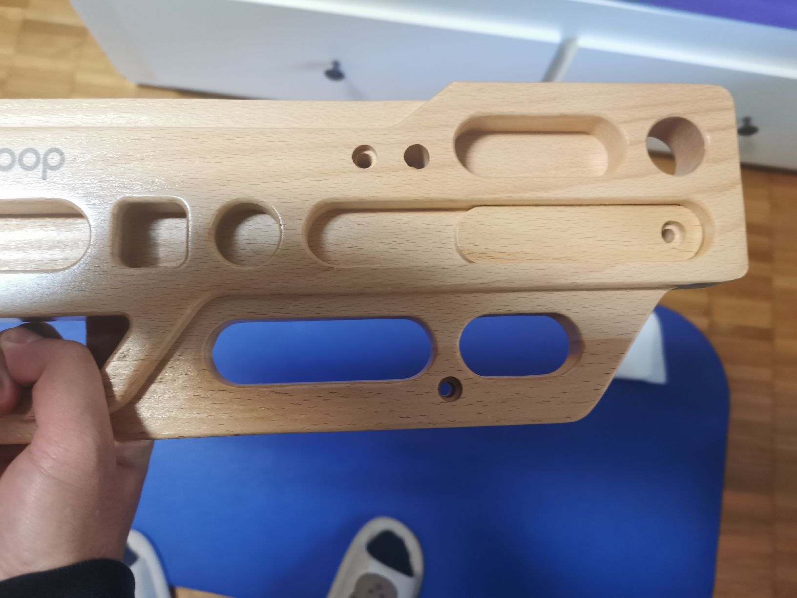Murs & prises d'escalade: Freeloop Hangboard Trainingsboard Holz Top Zustand! – Neuf avec emballage d'origine à Bassersdorf par Sport_4_life 2