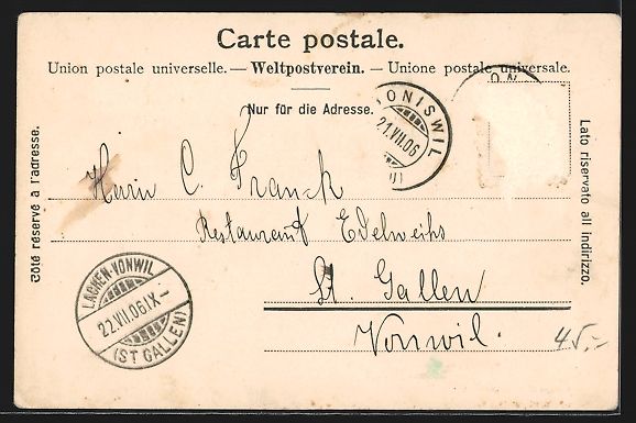 Cartoline postali: Seengen, Schloss Halwil, Eichberg, Stras – Usato da Berlin venduto da bartko-reher 1