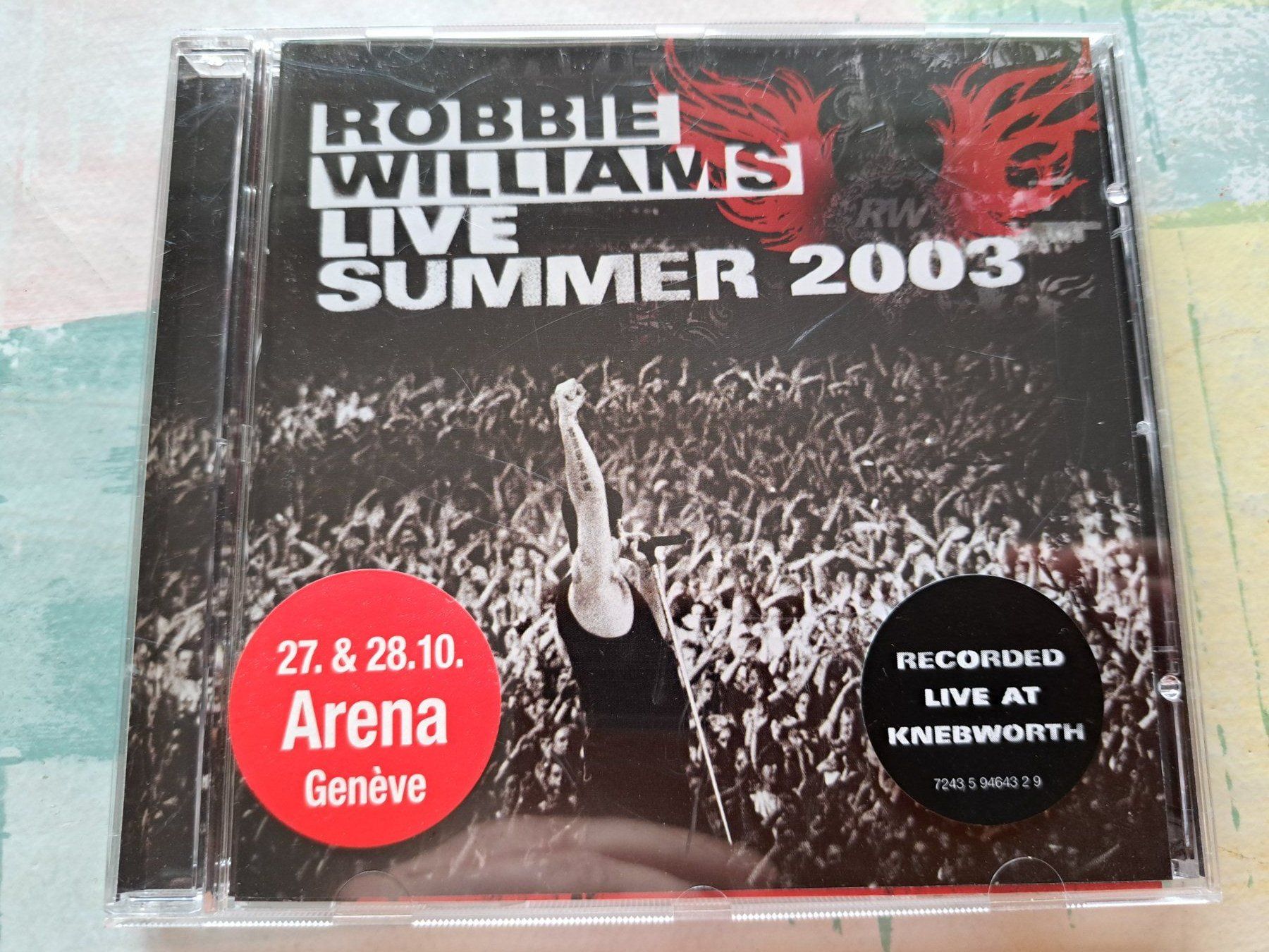 CDs: Cd Robbie Williams - Live summer 2003 – D'occasion à Pully par bro_n52j