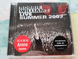 Cd Robbie Williams - Live summer 2003
