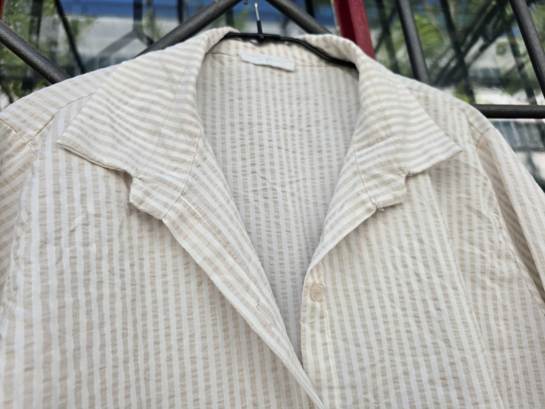 Camicette: Kleidung: Bluse sand gestreift (M) – Nuovo (secondo la descrizione) da Romanshorn venduto da Rachacha 2
