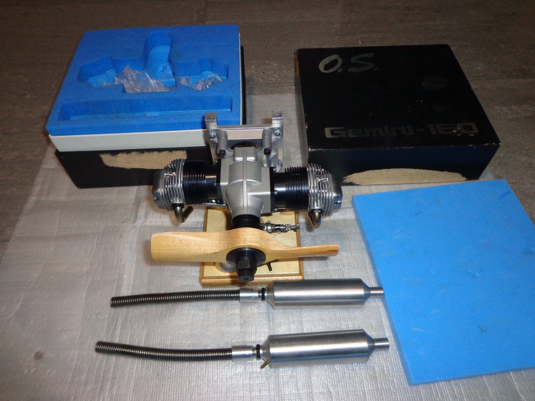 Motori: Modellmotor OS-FT-160-Boxer - GEMINI (36) – Usato da Camorino venduto da Dibi7