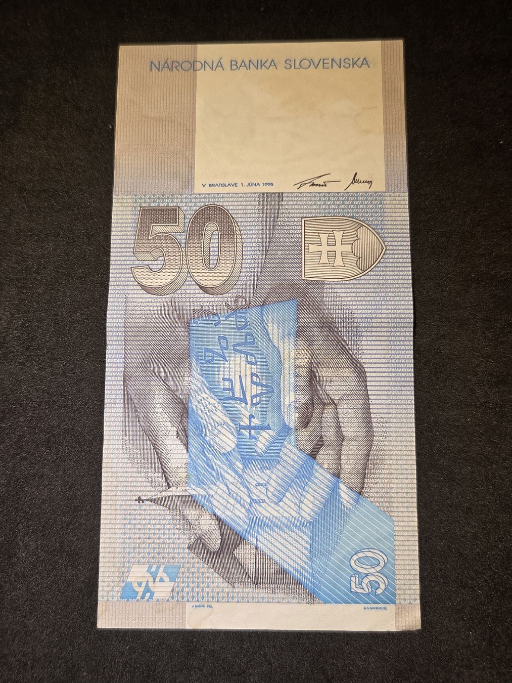 Banconote: 50 Kronen - Slowakei - 1995 – Usato da Geroldswil venduto da Antica01 2