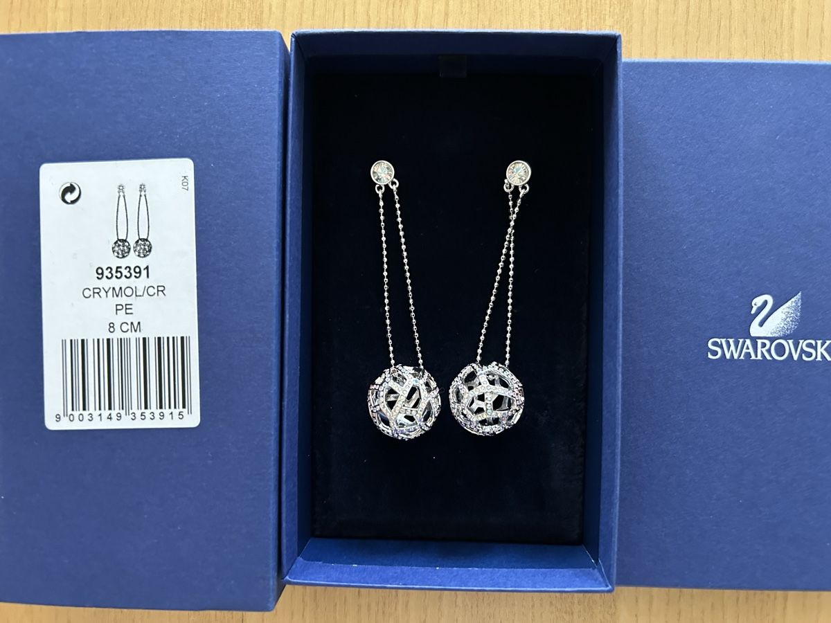 Swarovski Orecchini pendenti & Orecchini a lobo: Swarovski Ohranhänger – Nuovo e nell'imballaggio originale da Zug venduto da nic_klq5 1