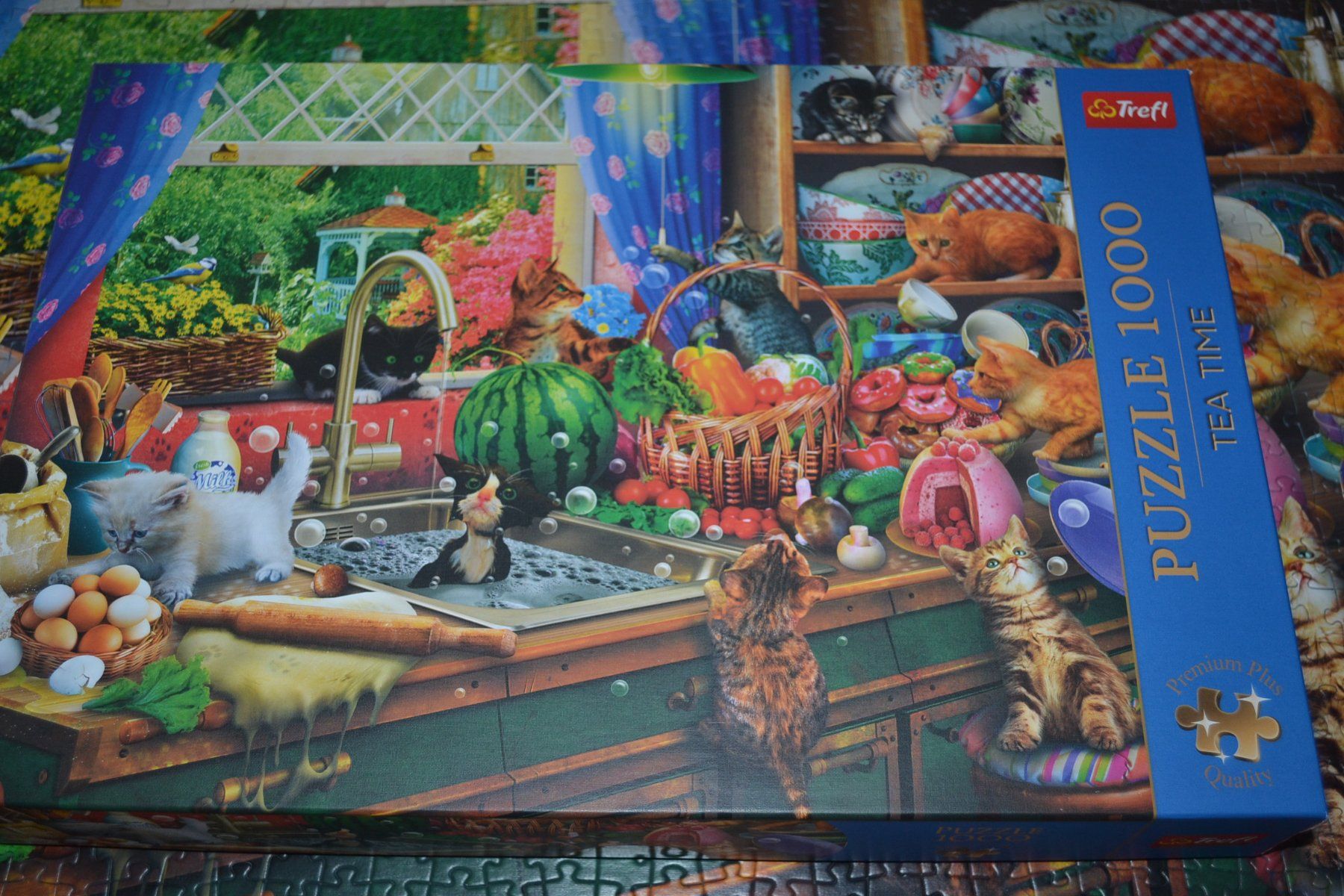 Puzzles: Puzzle 1000 Teile - Unruhestifter-Kätzchen – Gebraucht aus Kölliken von Knorrli58 2