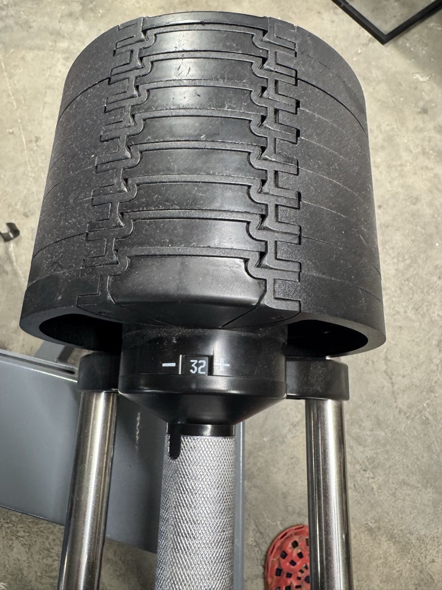 Manubri & Pesi: Rack Adjutable Dumbbell 32 kg Nr 17 – Usato da Dübendorf venduto da Brocki_West 3