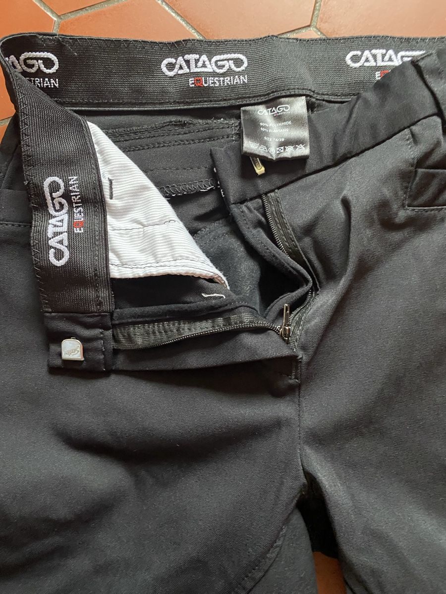 Pantaloni: Schwarze Reithose CATAGO – Usato da Zürich venduto da fantasia69 3