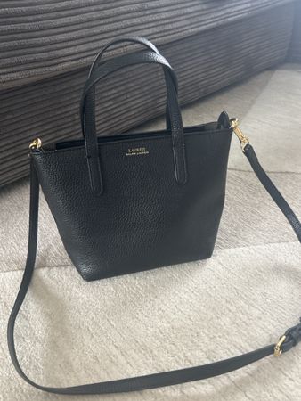 Handtasche Lauren Ralph Lauren schwarz guter Zustand
