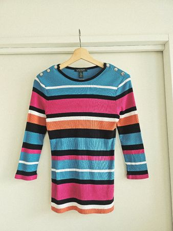 Ralph Lauren 80s style pullover in S