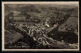 Wolhusen, Fliegeraufnahme der Ortschaft