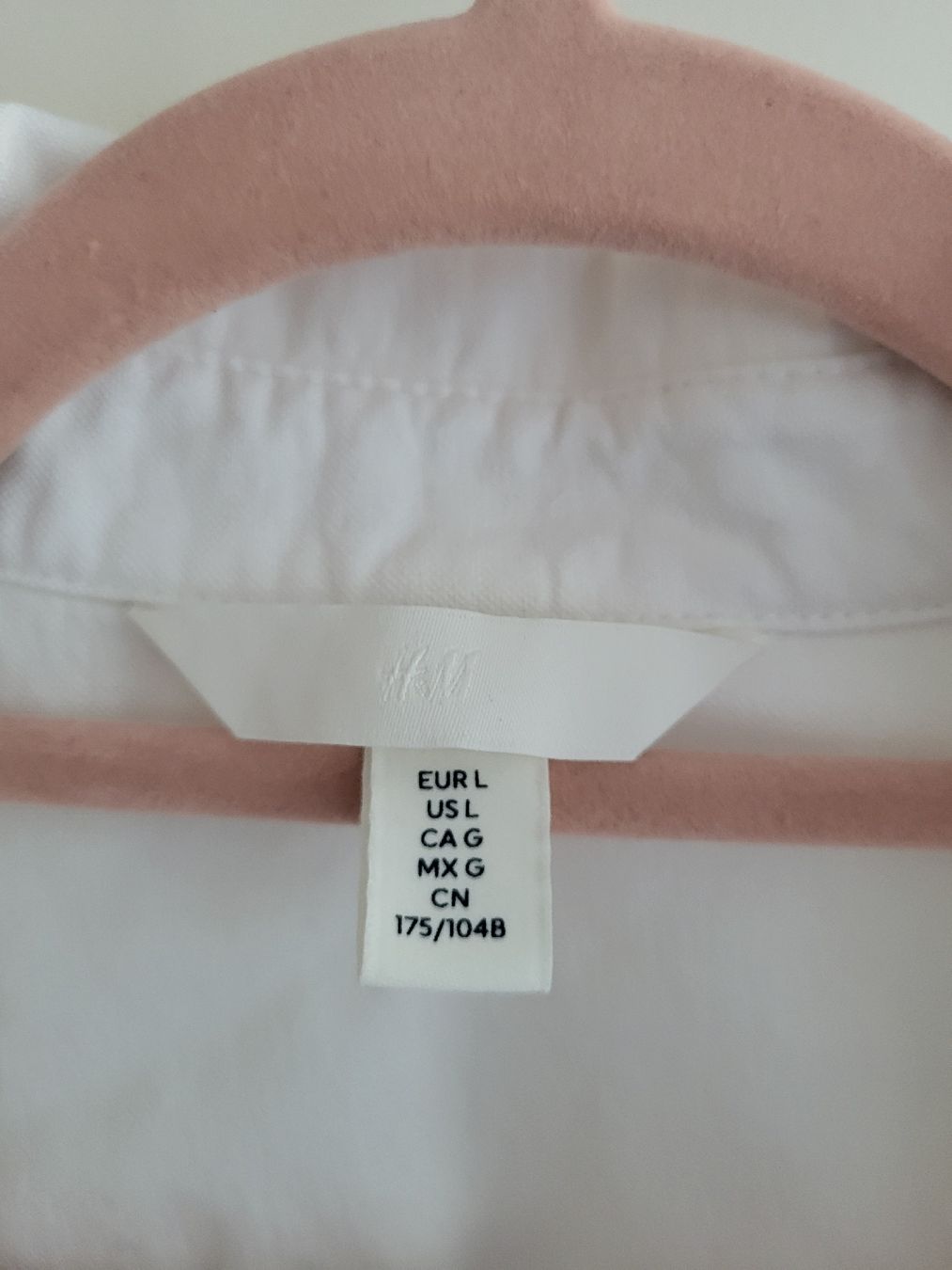 H&M Chemisiers: H&M Baumwolle Shirt Gr L – Neuf (Voir description) à Binningen par Baseldani 1