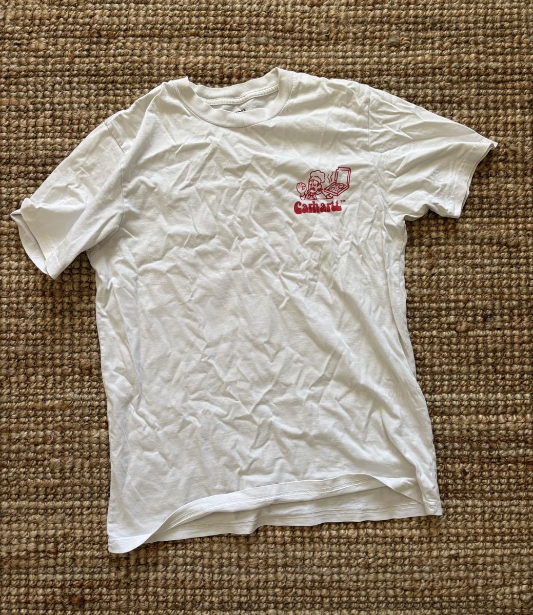Carhartt T-shirt: Carhartt T-Shirt Pizza Design – Usato da Tägerwilen venduto da vivlara