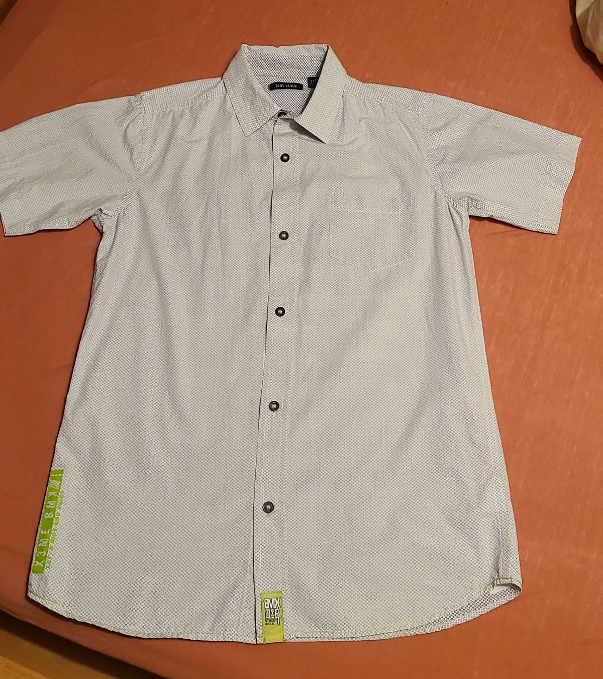 Camicie, T-shirt & Polo: Hemd Grösse 176 hellbgrau gemustert – Nuovo e nell'imballaggio originale da ennenda venduto da popcorn007