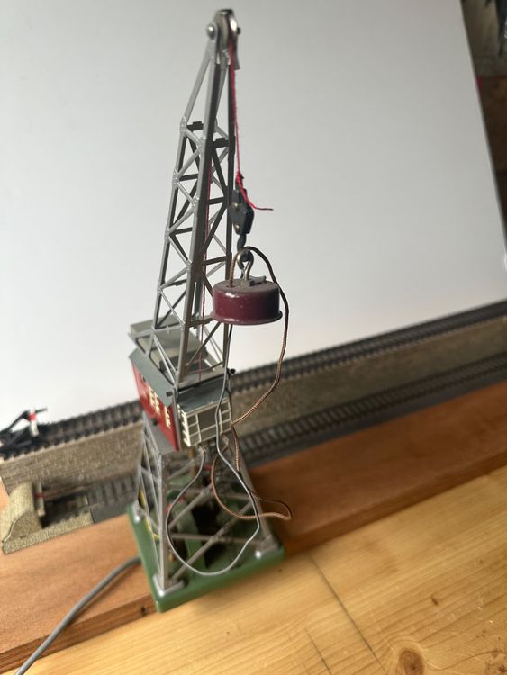 Grue Ferroviaire Bachmann échelle N – Modèle Réduit Occasion – États-Unis