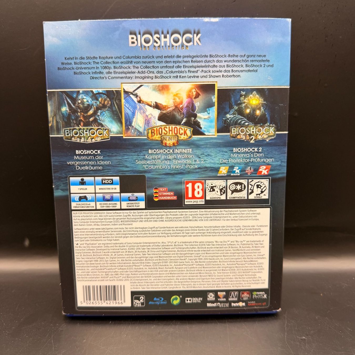 Sony Giochi: BioShock The Collection Playstation 4 – Usato da Düdingen venduto da Nerdworld 1