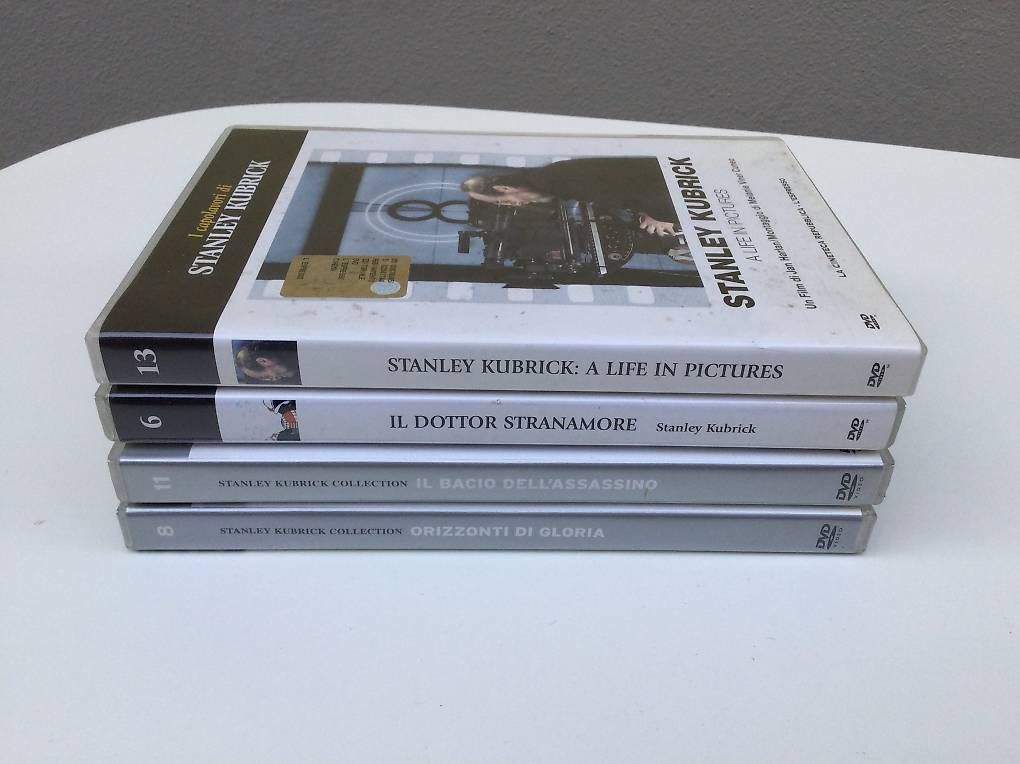 Tutti i DVDs: 4 DVD STANLEY KUBRICK – Usato da Rivera venduto da lor_p69f 1
