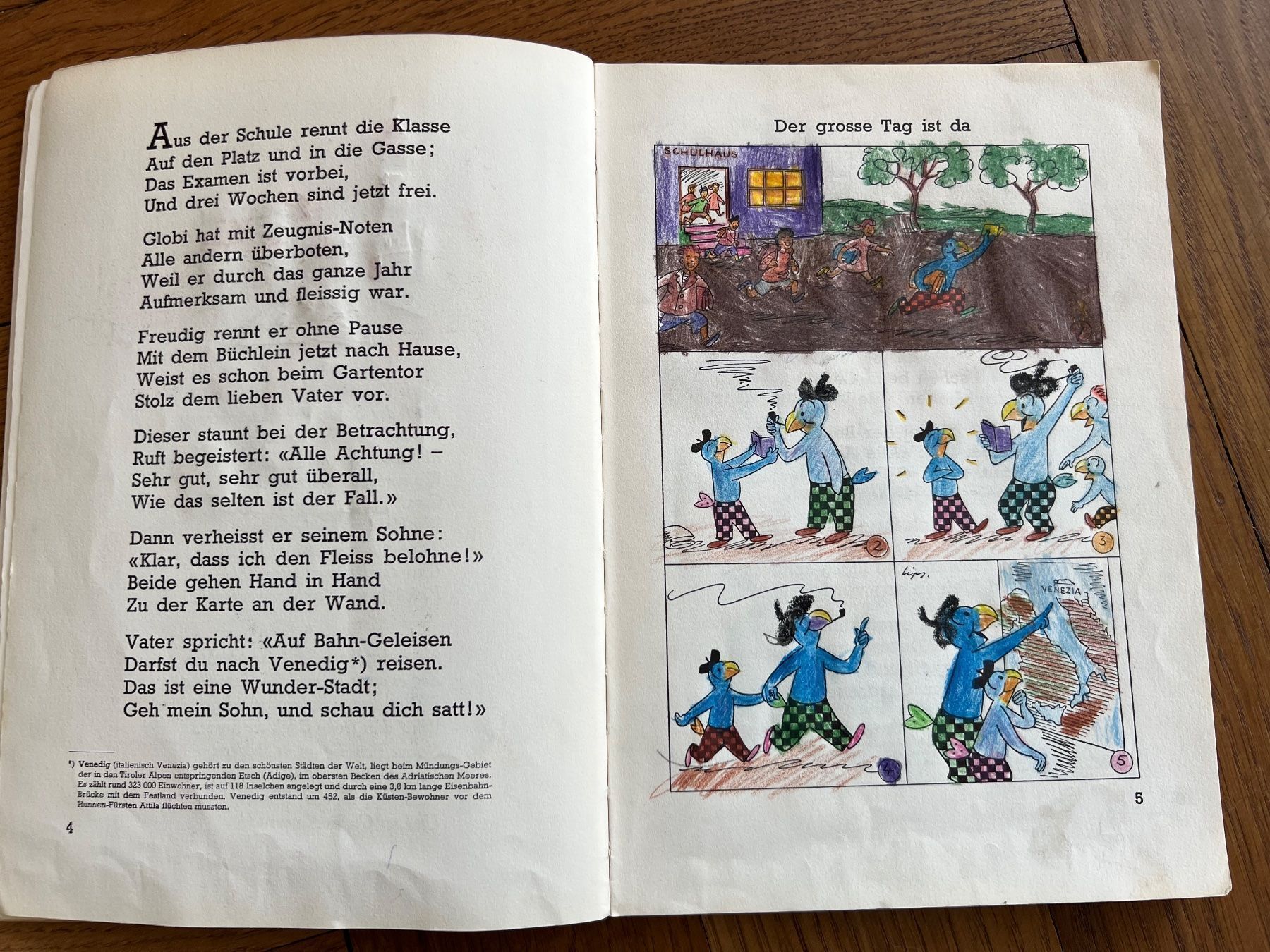 Bücher: Mit Globi und Pinocchio nach Venedig – Gebraucht aus Ennetbaden von mapa05 2