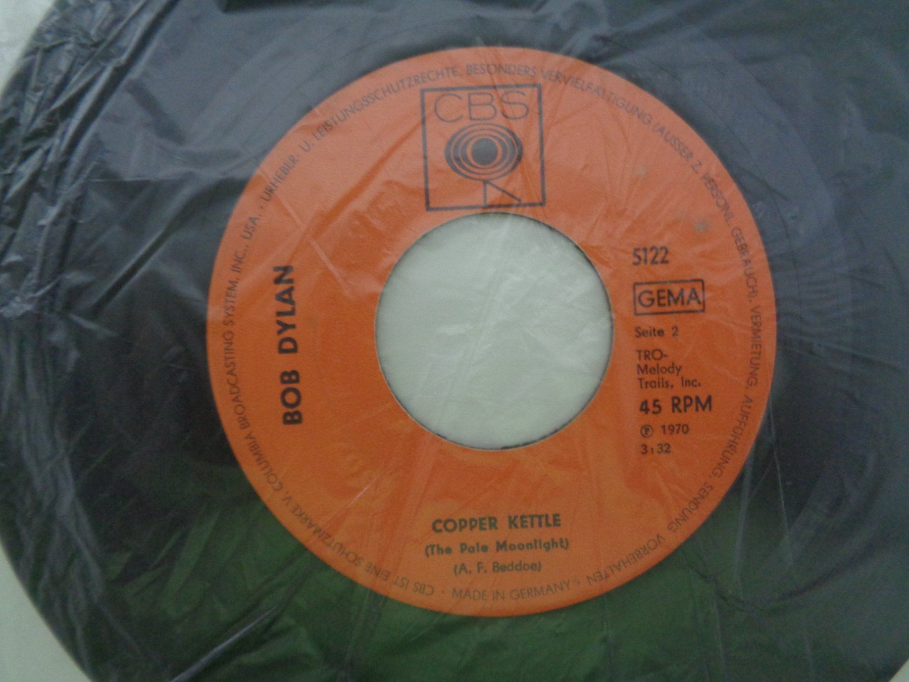Dischi in vinile: 2 Vinyl Singles – Bob Dylan - Vintage – Usato da Chur venduto da omonia 1