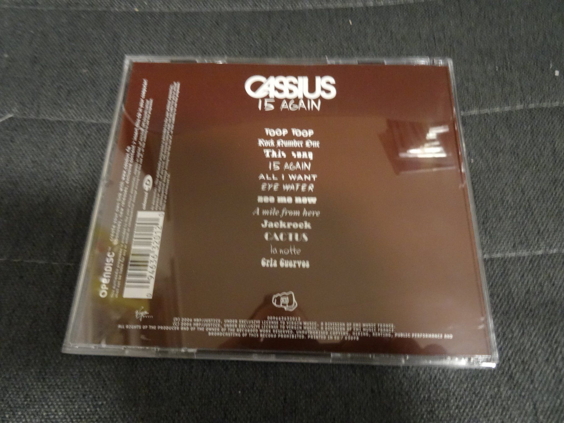 CDs: Cassius - 15 Again CD – Gebraucht aus Olten von Disc-Ausverkauf 1