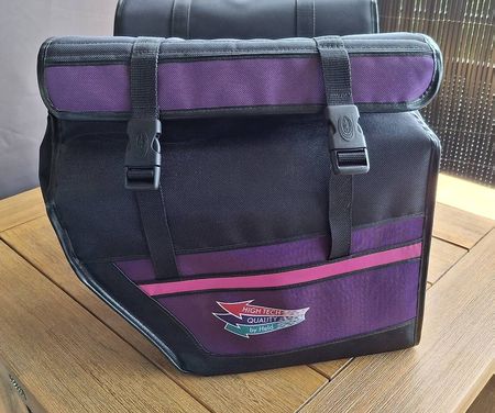 Motorrad Satteltaschen Held Paar + Regenschutz