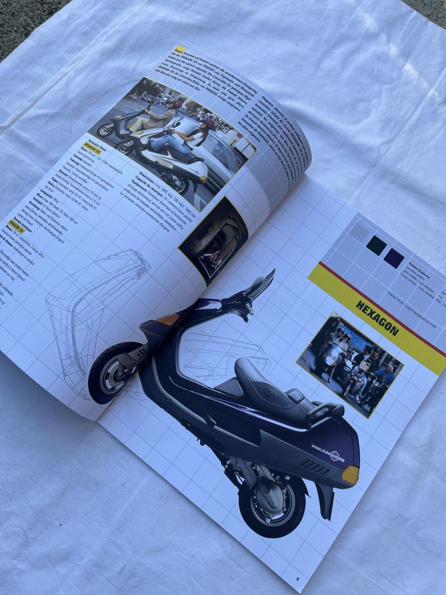 Piaggio Documenti: Piaggio Ofrag Prospekt von 1996 – Nuovo e nell'imballaggio originale da bretzwil venduto da nightflasher 1