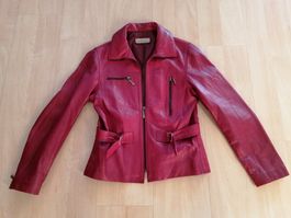 Lederjacke aus weichem Nappaleder, Grösse 38