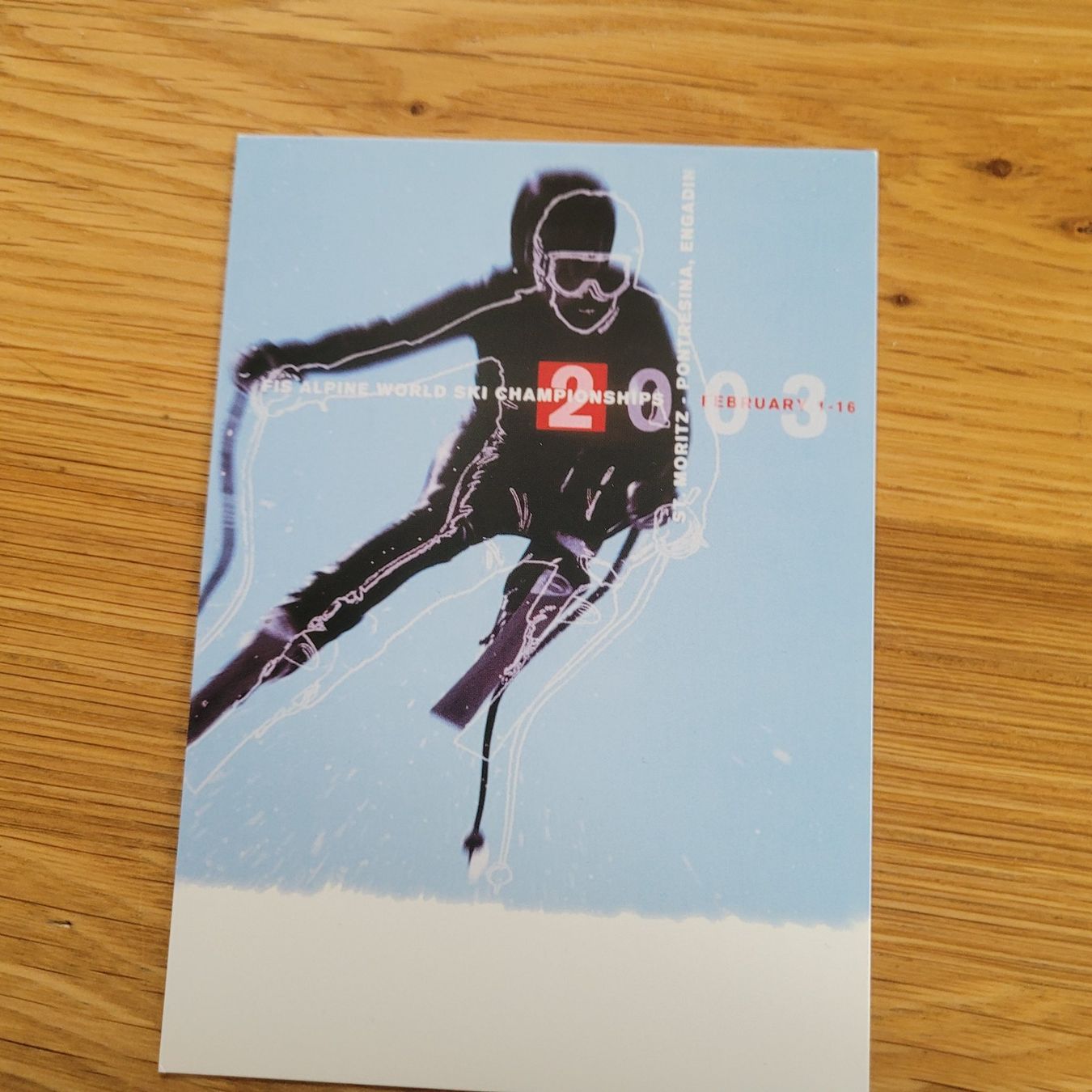 Cartes postales: GS Karte St.Moritz 2003 – D'occasion à Biel/Bienne par Destockweb 1
