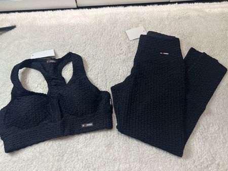 Ensemble sport femme noir taille XL neuf
