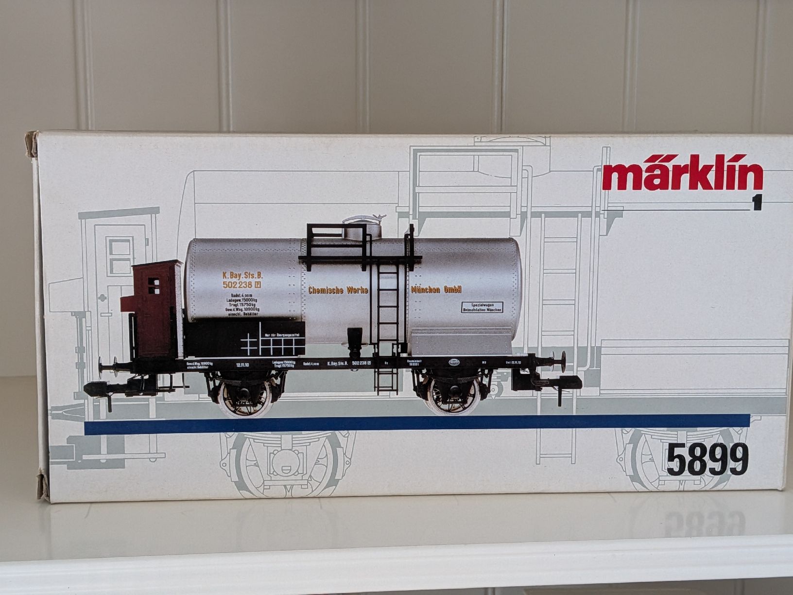 Märklin Modellini di ferrovie: Kesselwagen Standard 535602 Einzelstück! – Nuovo (secondo la descrizione) da Grenchen venduto da garage-city 6
