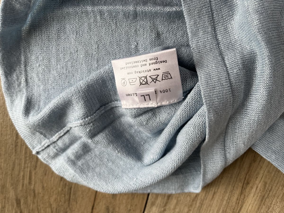 Top: Handmade Leinen Top hellblau – Nuovo (secondo la descrizione) da Kerns venduto da osco01 7