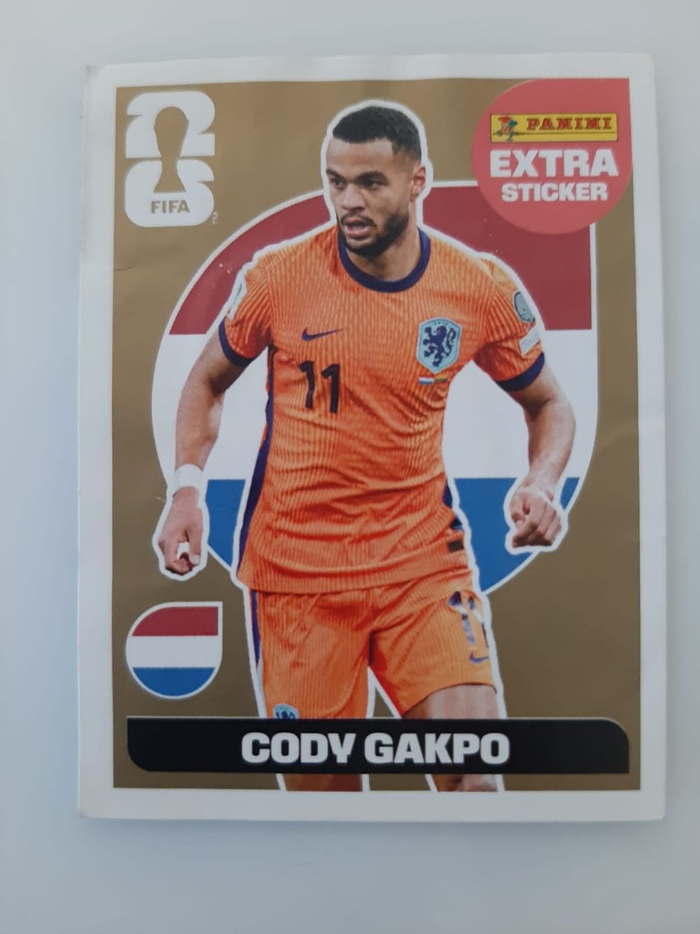 Panini Carte collezionabili: Panini Extrasticker Cody Gakpo Gold! – Nuovo (secondo la descrizione) da Unterentfelden venduto da touby17