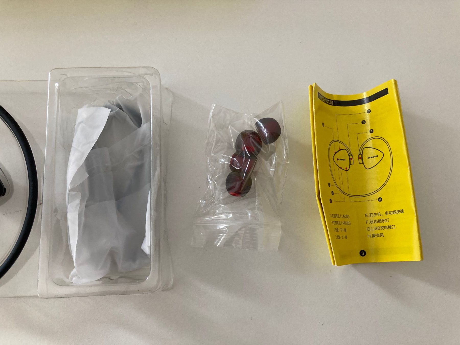 Cuffie: Awei A847BL Écouteurs de Sport sans Fil – Usato da Biel/Bienne venduto da almercaa 5