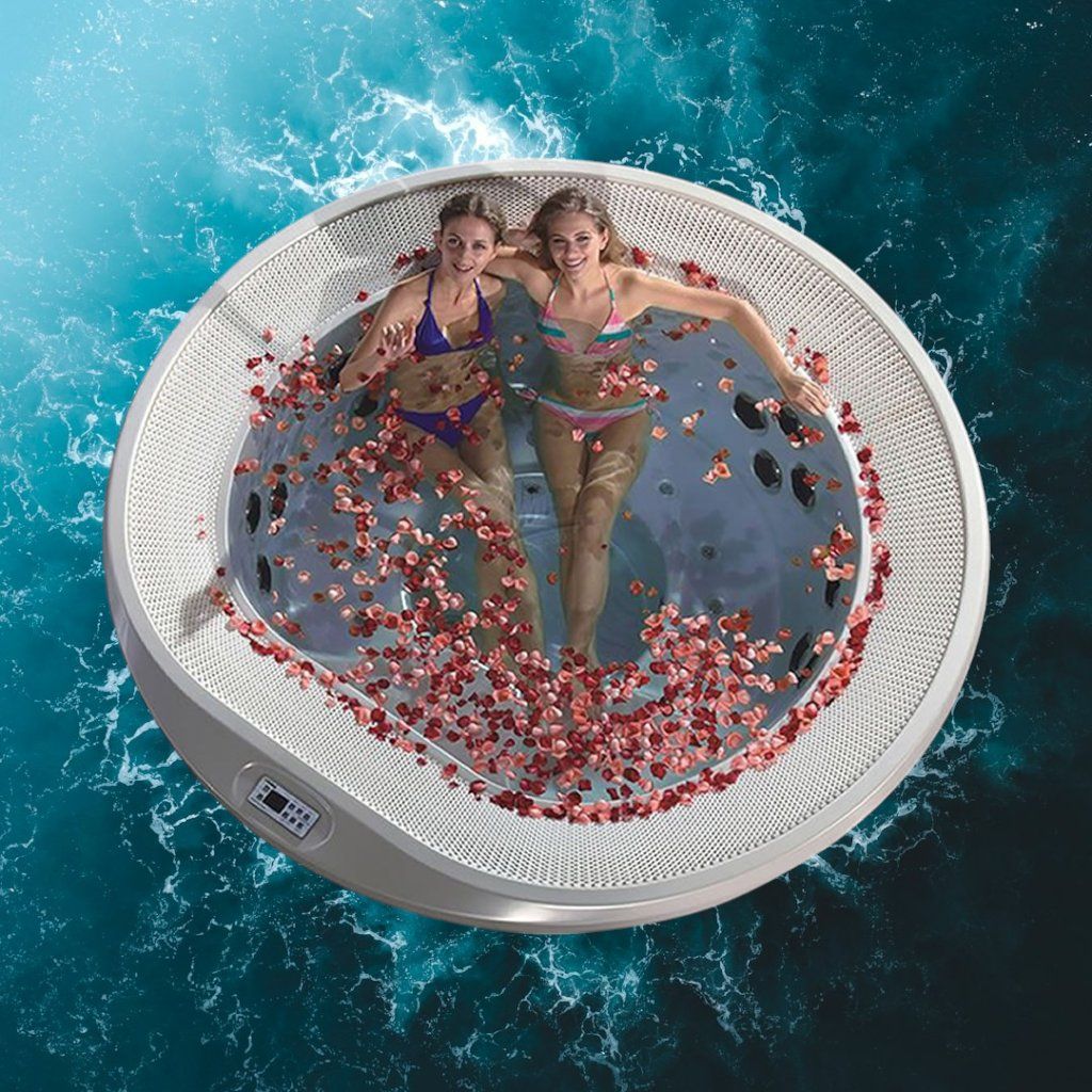 Whirlpool: Whirlpool Infinity Blue Hole – Nuovo e nell'imballaggio originale da Grenchen venduto da Wellnesspools 1