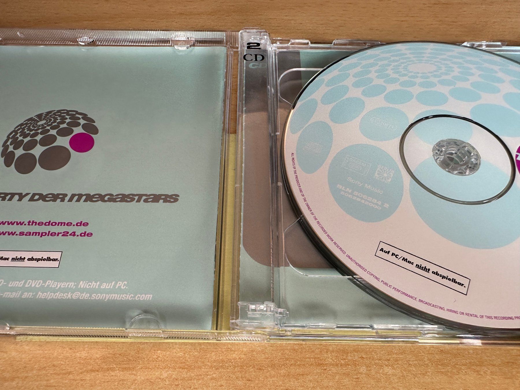 CD: Various – The Dome Vol. 21 - 2 CD – Usato da Rikon im Tösstal venduto da Alpenmutz 2
