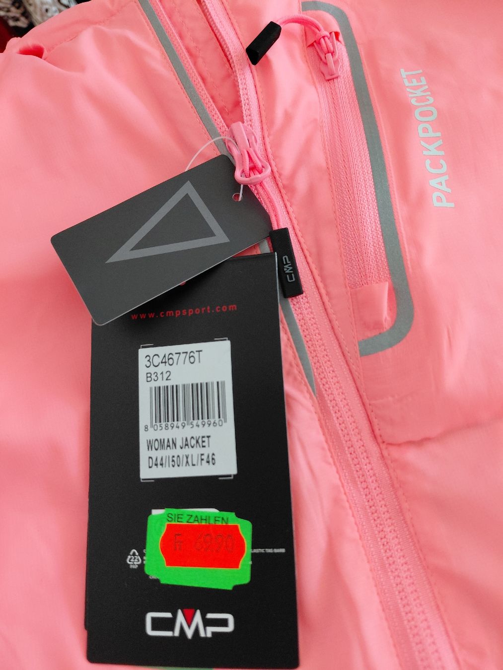 CMP Giacche: CMP Extraleichte Windbreakerjacke Packpocket – Nuovo e nell'imballaggio originale da Geuensee venduto da sonnenstunden 4