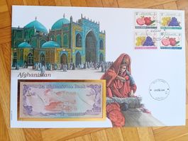 Banknotenbrief Afghanistan