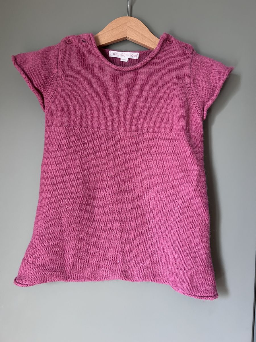 Vertbaudet Vestiti & Gonne: Strickkleid von Vertbaudet (80) – Usato da Basel venduto da enfantdor