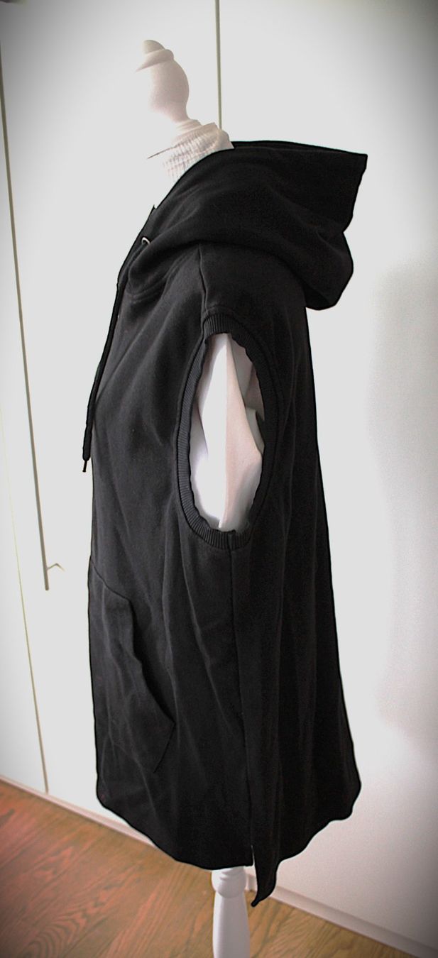 Maglioni & Felpe: Lässiger Pullover Gilet Pullunder Kleid Kapuze - AMSTERDAM – Nuovo (secondo la descrizione) da Hüttwilen venduto da pinti55
